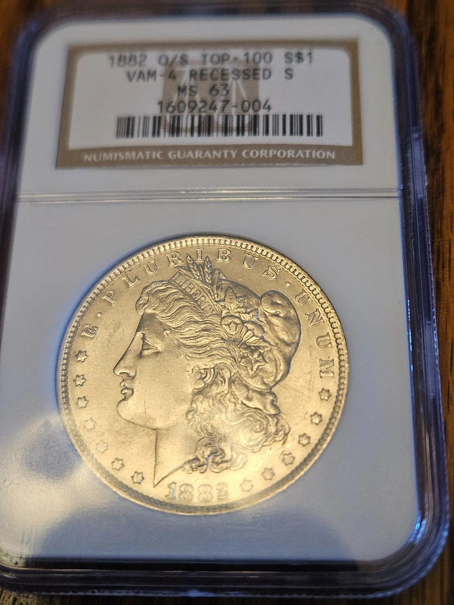 New Orleans Grade MS 63 1882 Year Morgan US Dollars (1878-1921
