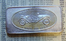 MERCER RACEABOUT 1913 ~ 1 TROY OZ .999 FINE SILVER BAR 83.00 per troy oz