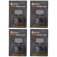 Brake Pad Set for Suzuki GSXR600 GSXR750 Kawasaki Rear Semi-Metallic 4 Pack