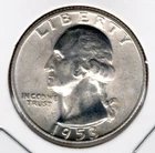 Uncirculated 1953-S San Francisco Mint Silver Washington Quarter MS++++