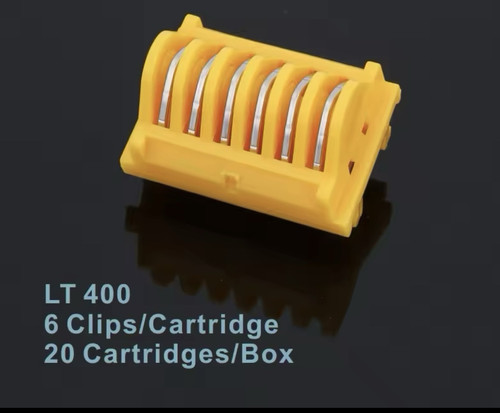 Box Of 20 Large Ligation Clips For Laparoscopy Lt400 Titanium Clips - Picture 3 of 4