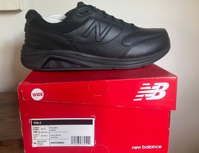 Mens New Balance 928v3 size 10.5 XXWide 6E Black walking shoe