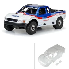 Pro-Line Racing Pre-Cut 1997 Ford F-150 Trophy Truck Clear Body for ARRMA Mojave