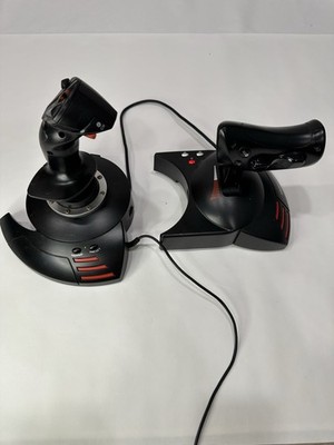 Thrustmaster T-Flight HOTAS X V.2 Joystick & Throttle   PC/PS3   Tested Working