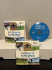 NINTENDO Wii VIDEO GAME SPORTS BLUE DISC W SLEEVE COVER And Manual