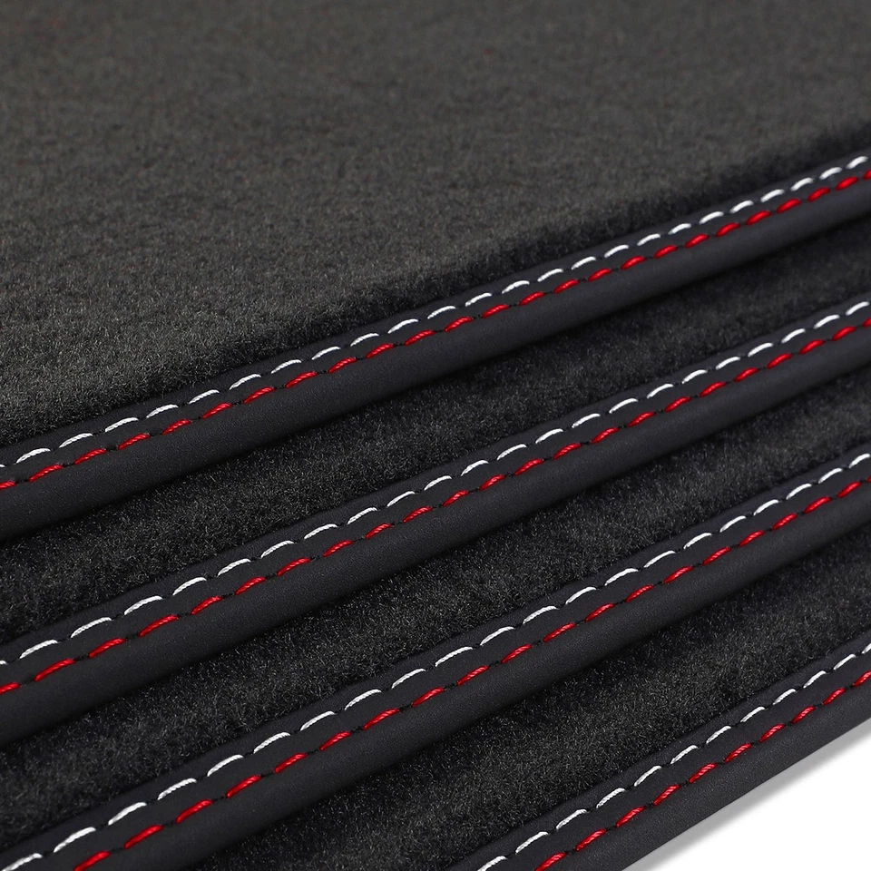 For Audi A6 S6 RS6 C6 2004-2011 OEM Quality Velour Carpet Car Floor Mats Liners - Image 2 of 4