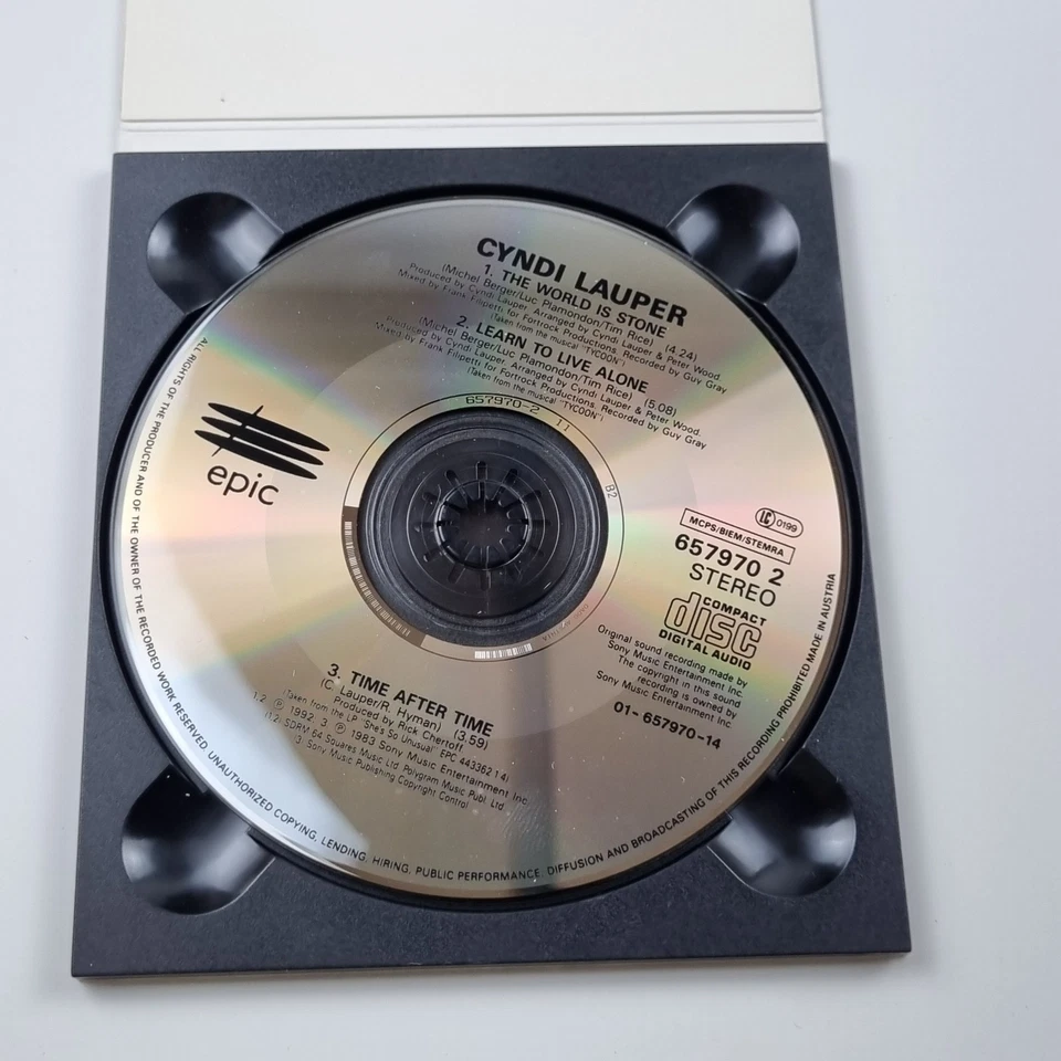 Cyndi Lauper - The World is stone CD - Image 3 of 3