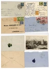 China REMARKABLE 1930-49 archive lot of 58 covers/cards to UK fine frankings