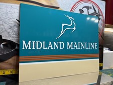 Midland Mainline Sign Board (Larger Version)