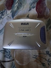 RCA RP-1824A AM/FM Personal Stereo Radio Cassette Player Walkman Tested Works