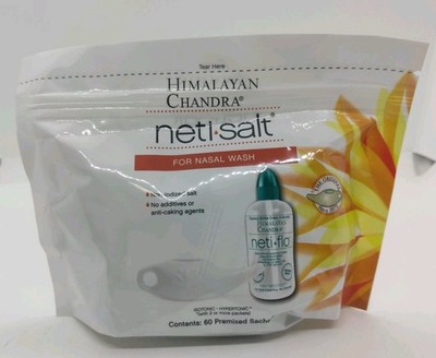 Himalayan Chandra Neti Salt  60 Sachets Refills