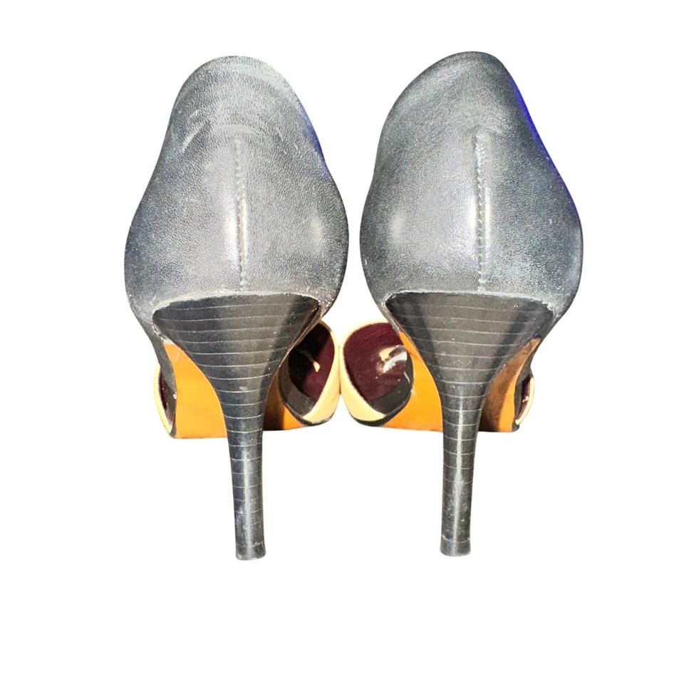 Zapato de salón Report Signature Lorrane 2 piezas para mujer talla 8,5 M cuero tostado Foto 4 de 4