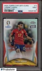 2024 Topps Chrome UEFA LAMINE YAMAL Refractor #17 PSA 9 PRO DEBUT Spain Rookie