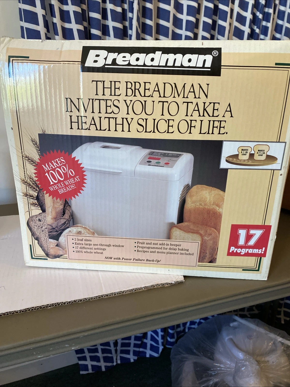 Breadman Automatic Bread Maker TR 510
