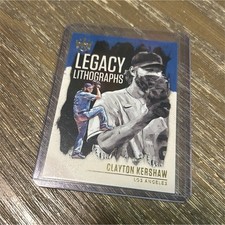 Clayton Kershaw #LL-10 Dodgers MLB Panini 2021 Diamond Kings Legacy Lithographs