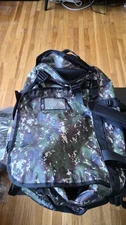 Used - The North Face Base Camp Duffel M New Kelp Tan Painted Camo Print