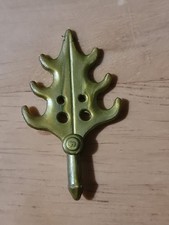 Vtg Battle Beasts Dragoon Racoon #39 STAFF original gold weapon accessory part