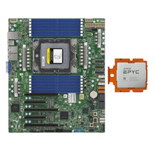 Supermicro H13SSL-N Server Motherboard With AMD EPYC 9755 ES CPU 128Core