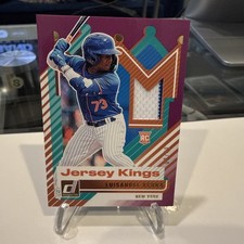 2025 Donruss Baseball Luisangel Acuna Purple Jersey Kings 2-Color Patch /49 🔥