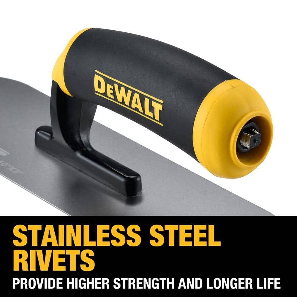 10 In. X 3 In. Stainless Steel Pool Trowel