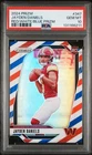 2024 PANINI PRIZM RED/WHITE/BLUE PRIZM #347 JAYDEN DANIELS ROOKIE RC PSA 10
