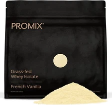 ProMix Nutrition Whey Protein Isolate Powder, Vanilla - Grass-Fed - ­Post Worko