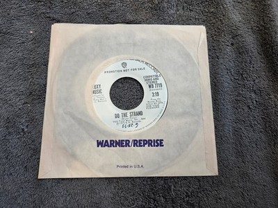 ROXY MUSIC DO THE STRAND WHITE LABEL PROMO WB 7719 WLP