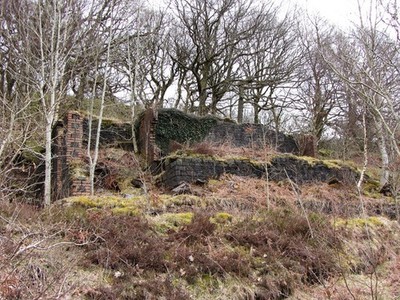 Photo A2 Ruined building in Cwm Rhondda Fach Ferndale/SS9996 Given its  c2015