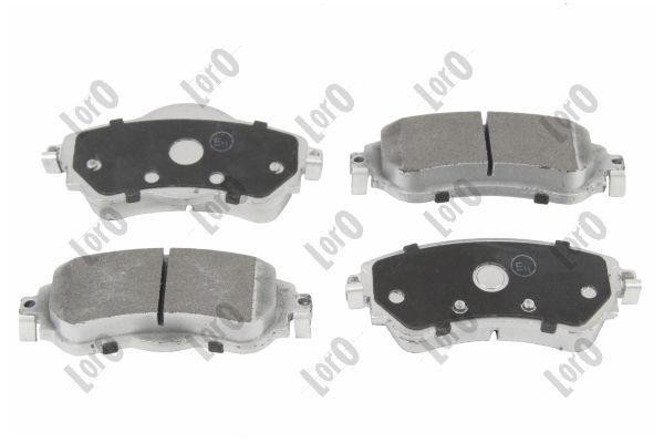ABAKUS Reinforced Disc Brake Pad Set 231-01-244 for Citroën