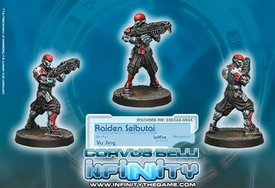 INFINITY Assembled Raiden Seibutai Spitfire NA2 YU JING JSA Corvus vCB spTeam