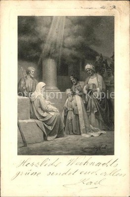 Religion Magi Mary Joseph Christ