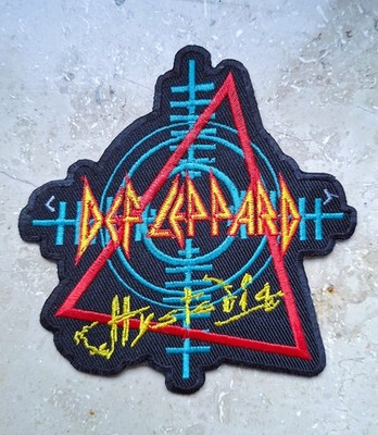 DEF LEPPARD - HYSTERIA -- PATCH / AUFNÄHER -- HARD ROCK / ARENA ROCK