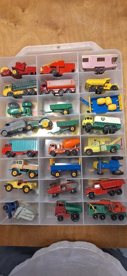 Ventage Matchbox Lesney Huge Lot of 48  Pieces  of 50&60 Cars, Trucks,... - Image 2 of 4