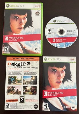 Mirror's Edge (Microsoft Xbox 360, 2008) Complete CIB Tested Series X