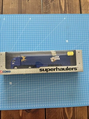 Corgi Superhaulers 1:64 TY59546 VOLVO Curtainsider " GOLDEN WONDER" - Image 1 of 4