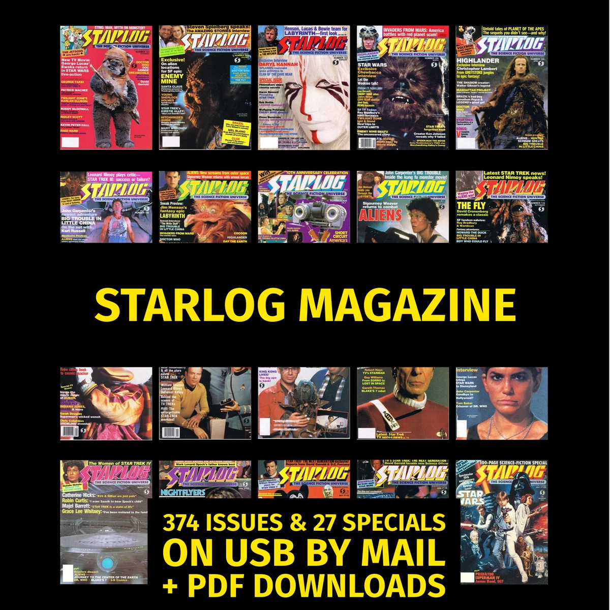 Starlog & Cinescape 雑誌コレクション Starlog for sale - eBay