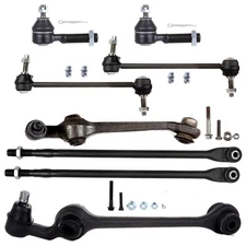 8Pcs Front Lower Control Arm Tie Rod Sway Bar For 1993 94-1997 Chrysler Concorde