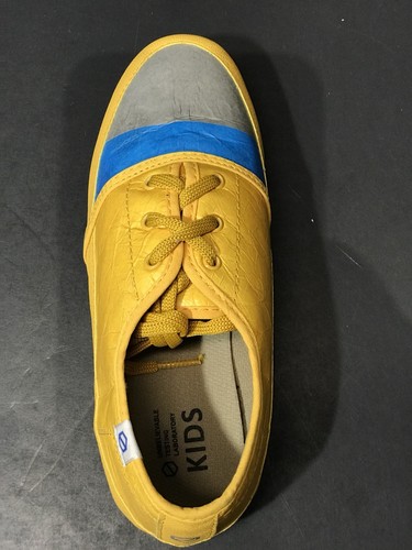 New Unbelievable Testing Laboratory Kids Pencil Shoes Size US 3.5K Yellow - Picture 6 of 7