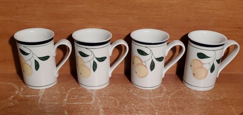 Dansk BERRIES Mug set of 4, 4 1/8", Gooseberries, Philippines, Excellent - Picture 5 of 11