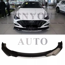 for Hyundai Sonata Universal Front Bumper Lip Spoiler Splitter Gloss Black White