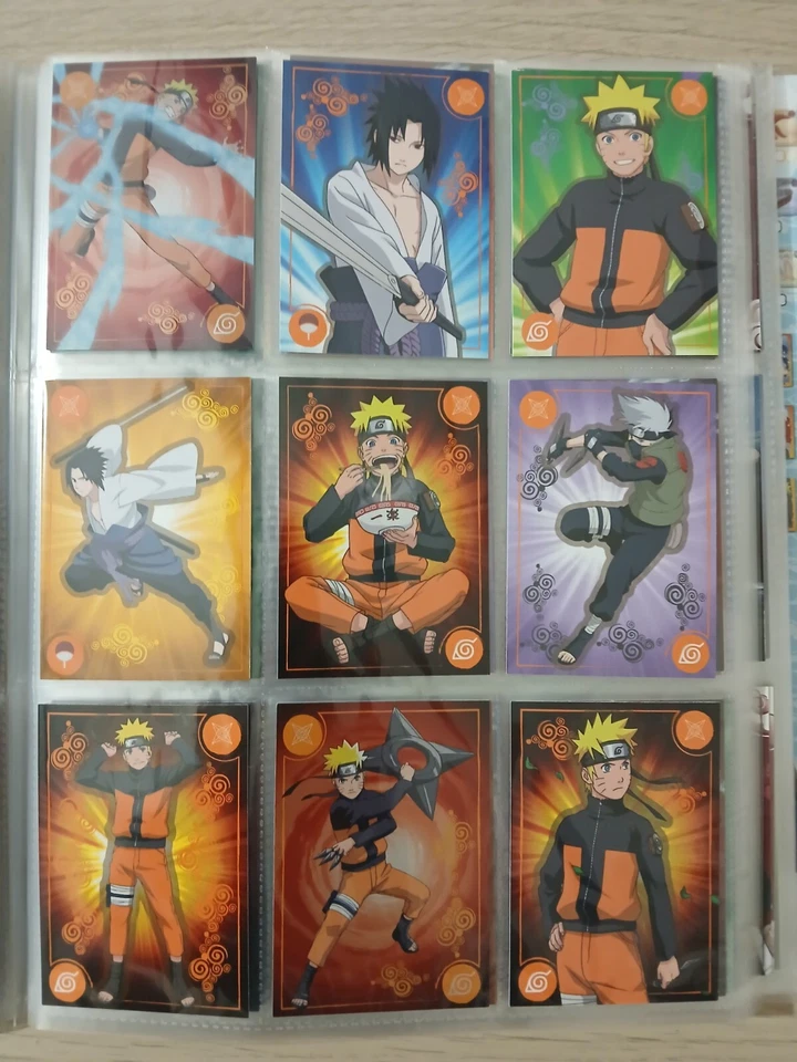 Full Album NARUTO SHIPPUDEN HOKAGE trading cards collection Panini (complet) - Photo 4/4