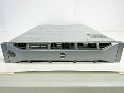 Dell PowerVault MD1200 w/ 11x 1TB 3.5'' HDD 2x 600W PSU 2x SAS-2 RAID Modules WH1