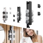 Towel Holder S.S. 40cm 3M Back Tape Adhesive onwall Towel Rack Silver,Black HD