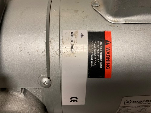 Marathon Electric Vacuum Pump 4VCF-14-M450X 5KC48KN0255AX 1/2 HP AC Motor - Picture 6 of 17