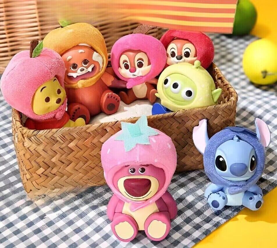 MINISO Disney Fruit Headgear Series Blind Box Confirmed Figure Toy