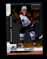  2017-18 O-Pee-Chee Platinum #195 Tyson Jost RC (ref 112529)