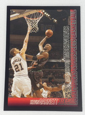 2005-06 Bowman Draft Picks & Prospects Kevin Garnett #110 Minnesota Timberwolves