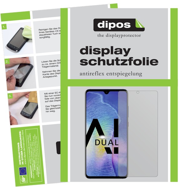 6X Schutzfolie FüR Huawei Mate 20 Matt Displayschutzfolie Folie Display Schutz-image