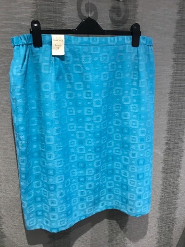Ann Harvey Suit Plus Size 24/26 Turquoise - wedding wear - Picture 6 of 12
