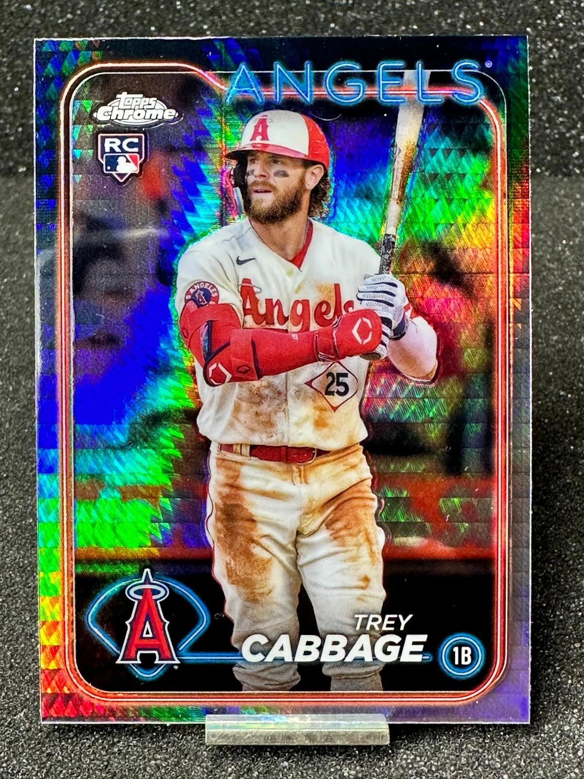 2024 Topps Chrome Prism Refractor TREY CABBAGE RC #226 FREE SHIPPING
